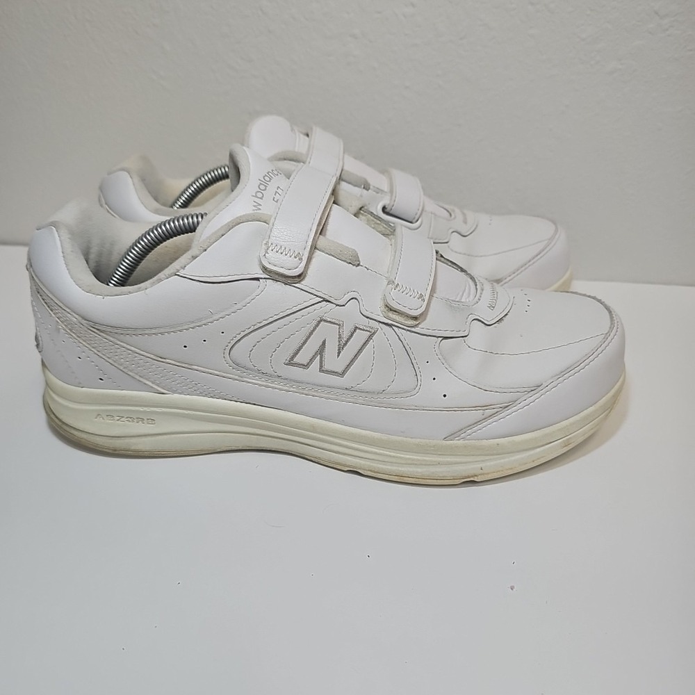 New Balance 577 Extra-Wide Leather Walking Shoes Sneakers 11 4E Men MW577VW - Picture 5 of 9